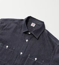 Load image into Gallery viewer, WORK SHIRTS Black Chambray
