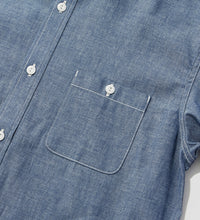 Load image into Gallery viewer, WORK SHIRTS Black Chambray
