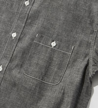 Load image into Gallery viewer, WORK SHIRTS Black Chambray
