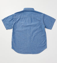 Load image into Gallery viewer, WORK SHIRTS S/S Chambray
