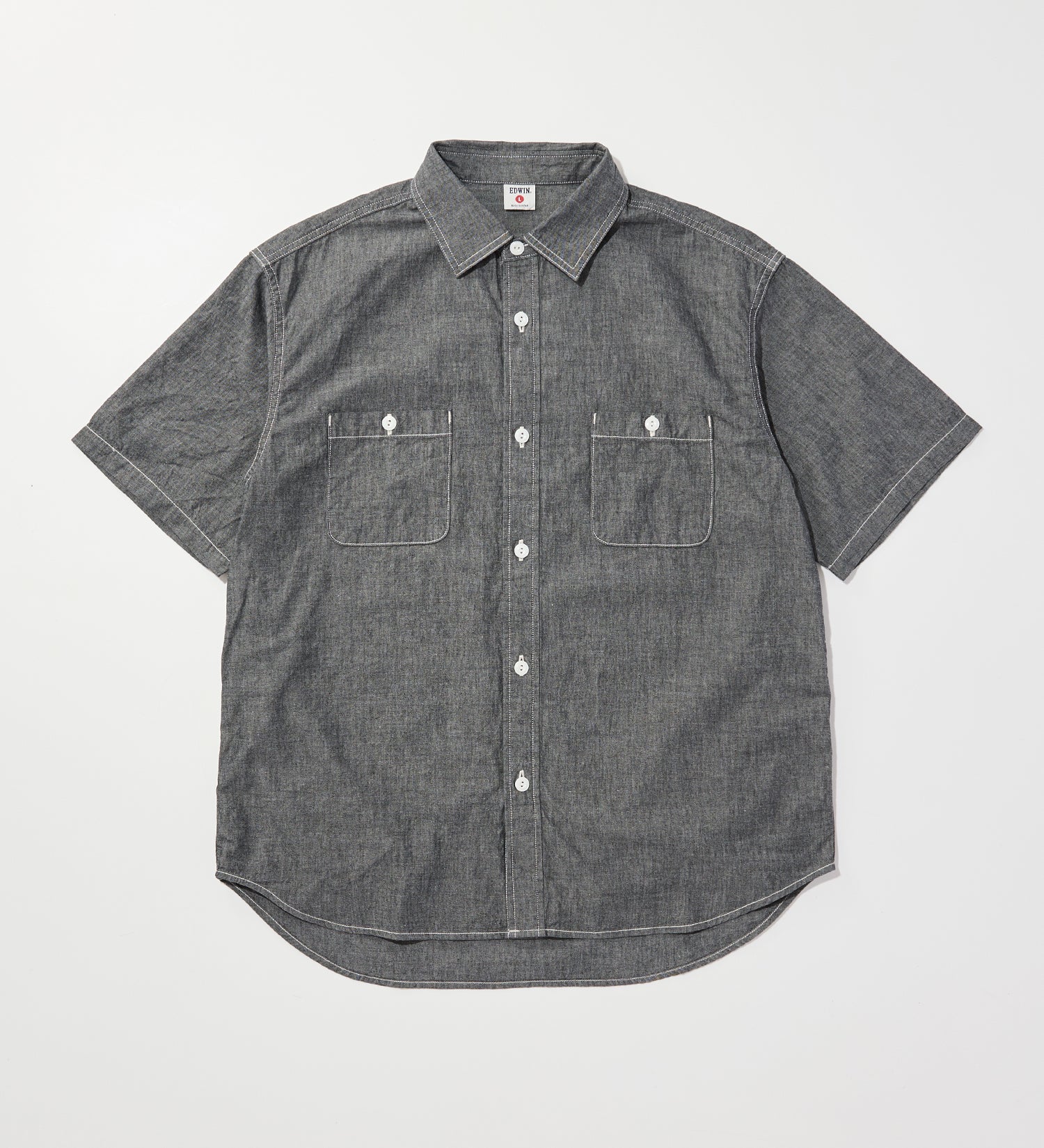 WORK SHIRTS S/S Chambray – EDWIN CONCEPT SHOP