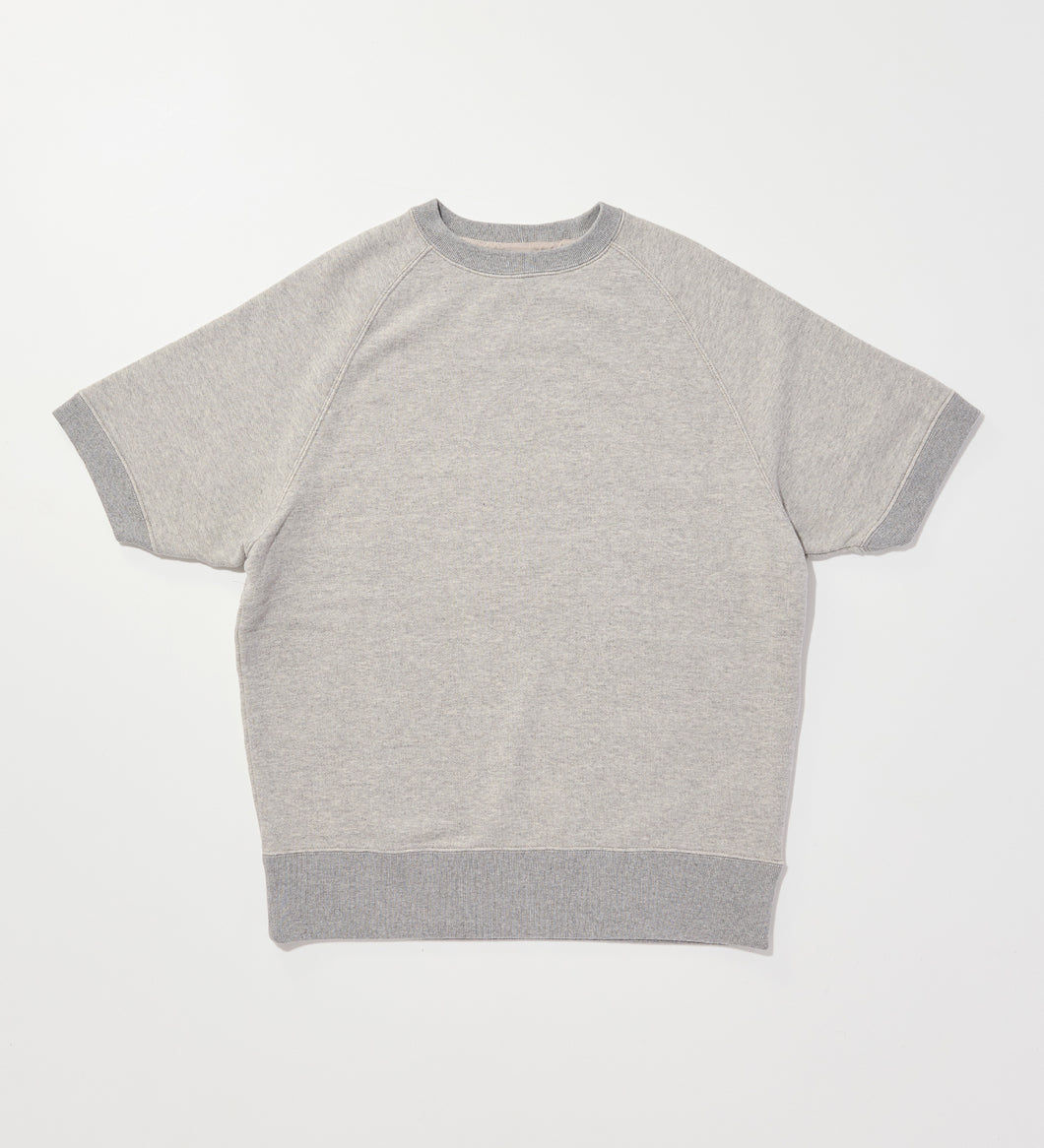 CREW NECK SWEAT S/S Gray