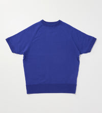 Load image into Gallery viewer, CREW NECK SWEAT S/S Blue
