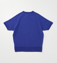 Load image into Gallery viewer, CREW NECK SWEAT S/S Blue
