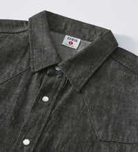 Load image into Gallery viewer, WESTEN	SHIRTS L/S BlackOW
