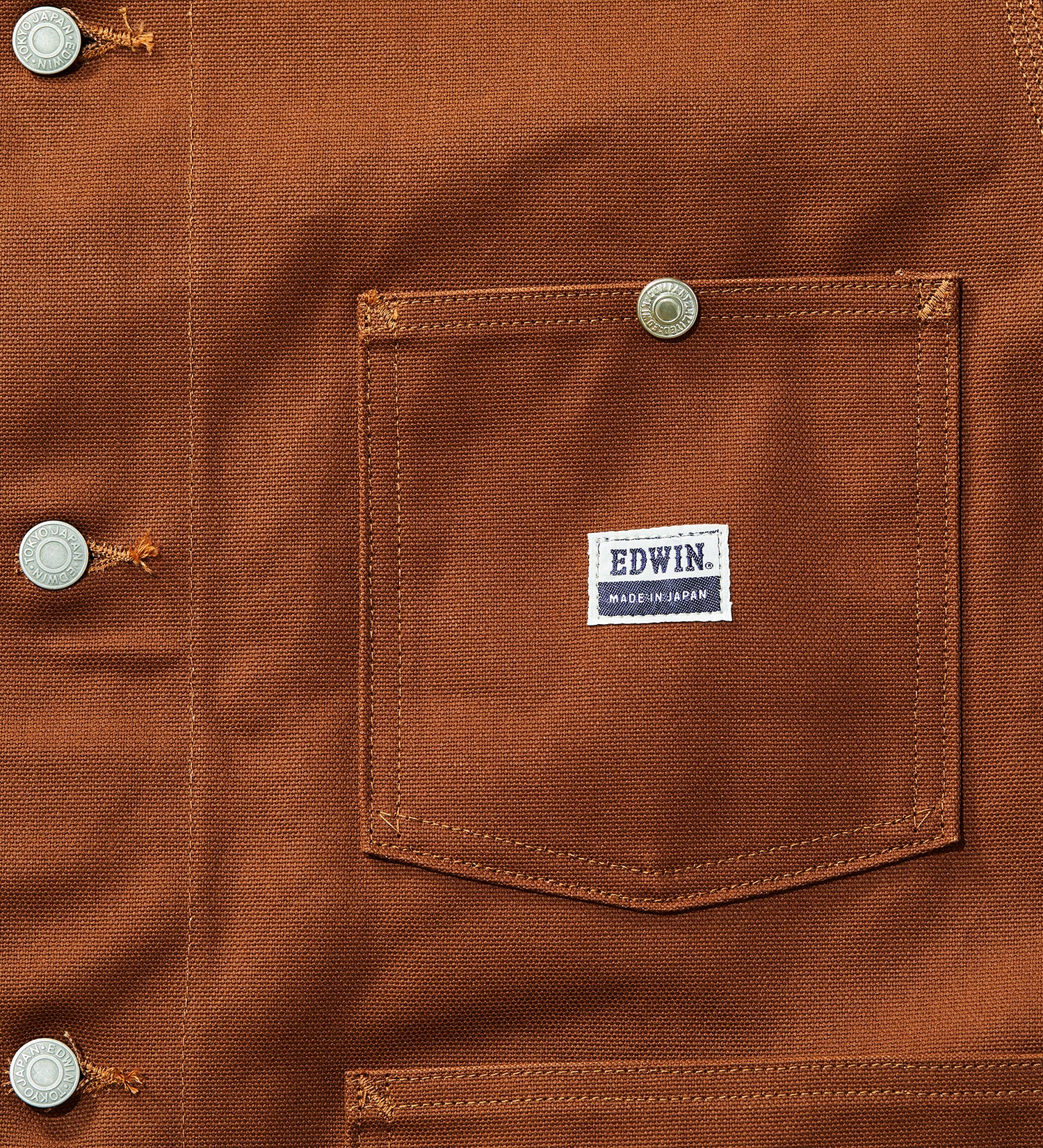 COVERALL Brown rigid – EDWIN CONCEPT SHOP COVERALL Brown rigid – EDWIN CONCEPT SHOP