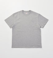 HEAVY WEIGHT POCKET TEE S/S Gray