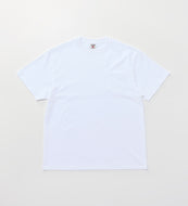 HEAVY WEIGHT POCKET TEE S/S White