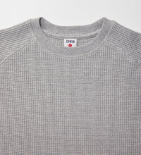 画像をギャラリービューアに読み込む, HEAVY WAFFLE TEE L/S Gray
