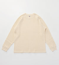 画像をギャラリービューアに読み込む, HEAVY WAFFLE TEE L/S White
