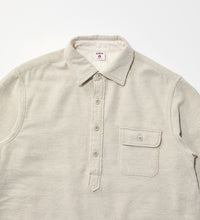画像をギャラリービューアに読み込む, [Coming soon]PULLOVER WORK SHIRT Gray

