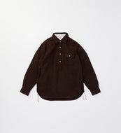 [Coming soon]PULLOVER WORK SHIRT Brown