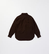 画像をギャラリービューアに読み込む, [Coming soon]PULLOVER WORK SHIRT Brown
