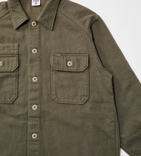 画像をギャラリービューアに読み込む, [Coming soon]MILITARY SHIRT Olive
