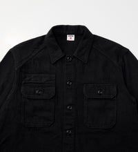 画像をギャラリービューアに読み込む, [Coming soon]MILITARY SHIRT Black
