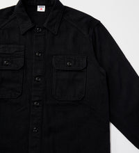 画像をギャラリービューアに読み込む, [Coming soon]MILITARY SHIRT Black
