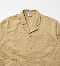 画像をギャラリービューアに読み込む, [Coming soon]TAILORED WORK JACKET Khaki Beige
