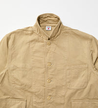 画像をギャラリービューアに読み込む, [Coming soon]TAILORED WORK JACKET Khaki Beige
