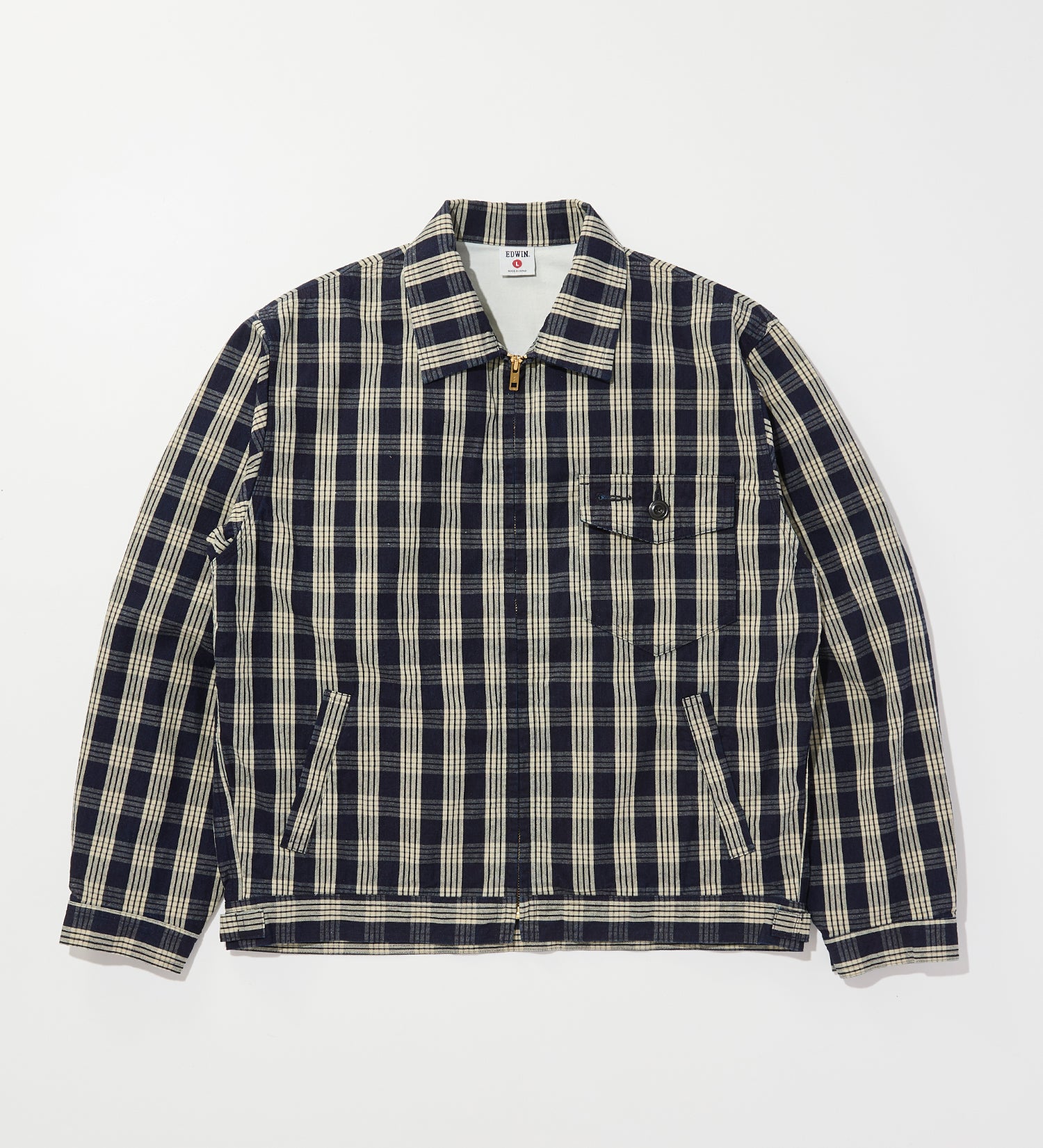 WORK JACKET Pincheck – EDWIN CONCEPT SHOP
