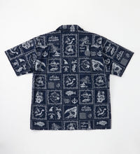 Charger l&#39;image dans la galerie, EDWIN x reyn spooner chemise à col ouvert marine
