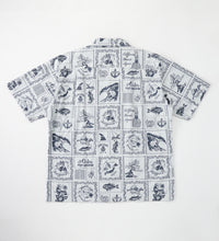 Charger l&#39;image dans la galerie, EDWIN x reyn spooner chemise à col ouvert blanc
