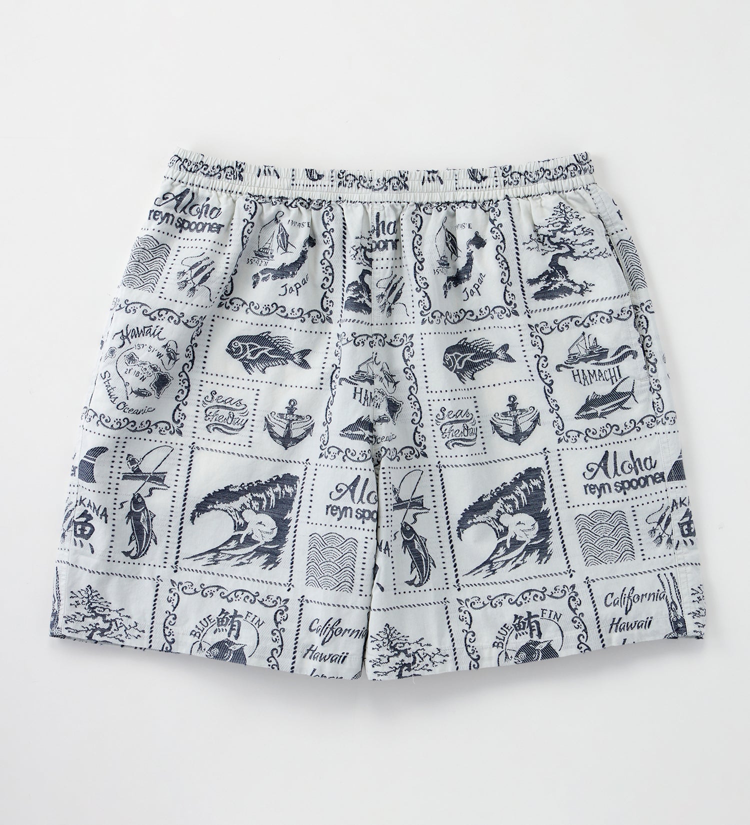 EDWIN×reyn spooner easy shorts white – EDWIN CONCEPT SHOP