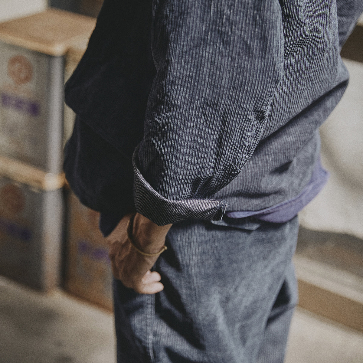 EDWIN×ETRE TOKYOデニムシャツジャケット　BLUE ETRE TOKYO EDWINコラボデニムジャケット - メルカリ