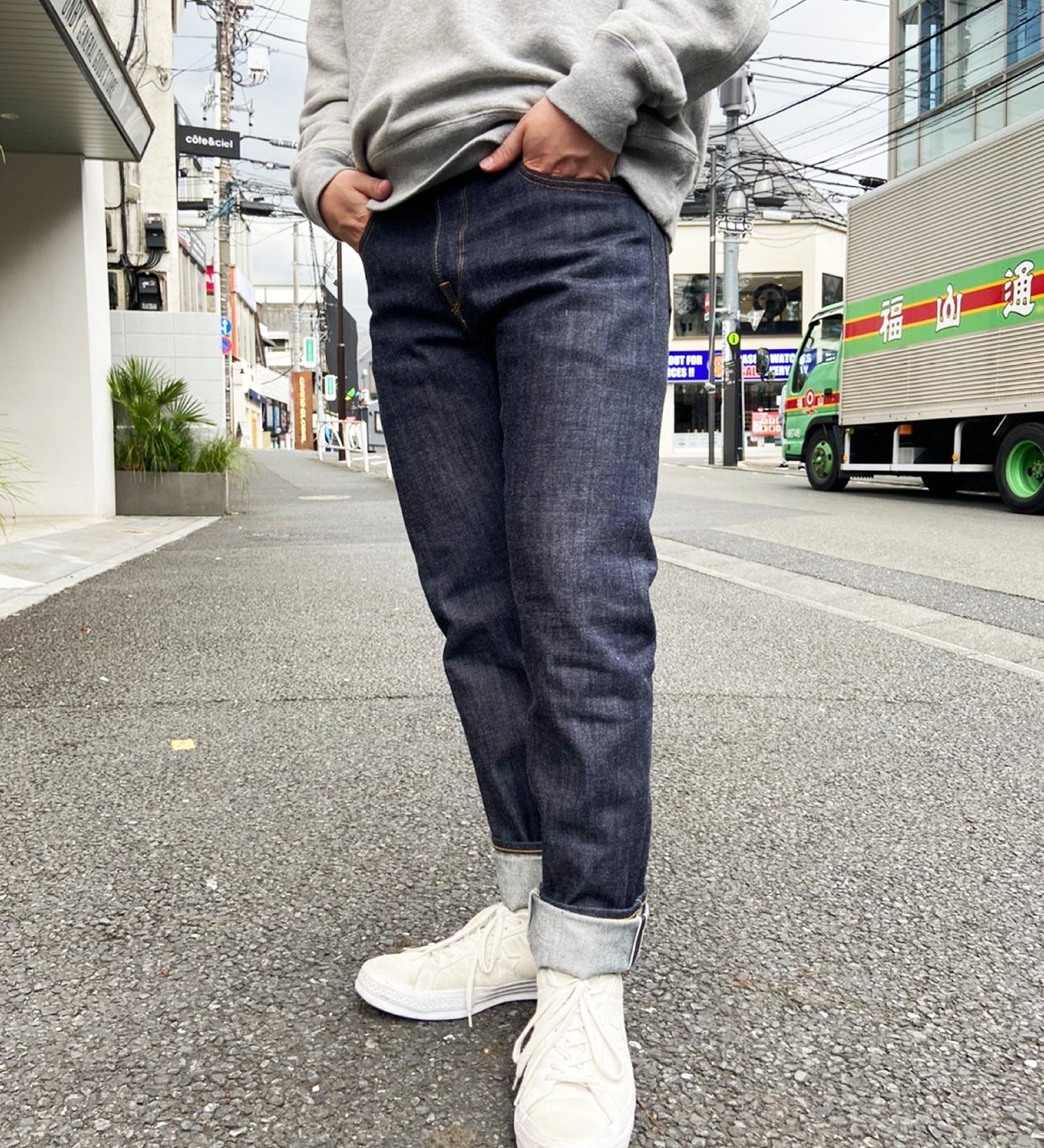 SLIM TAPERED Rigid 【Length 32 inch】 – EDWIN CONCEPT SHOP