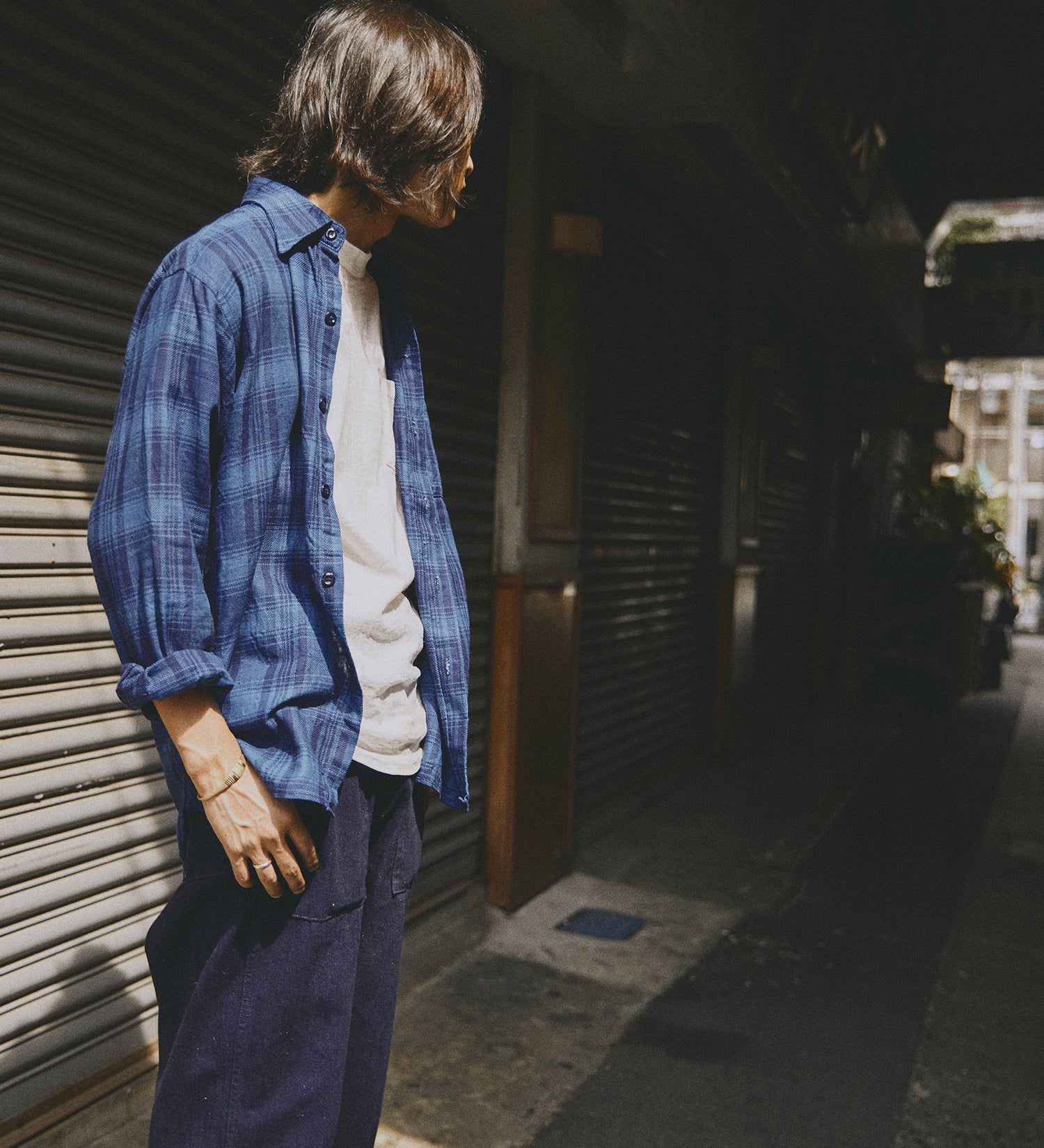 INDIGO GARMENTS CHECK FLANNEL SHIRTS – EDWIN CONCEPT SHOP