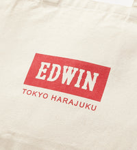 Cargar imagen en el visor de la galería, EDWIN Logo Tote Bag Rojo
