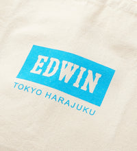 画像をギャラリービューアに読み込む, EDWIN Logo Tote Bag Sky Blue
