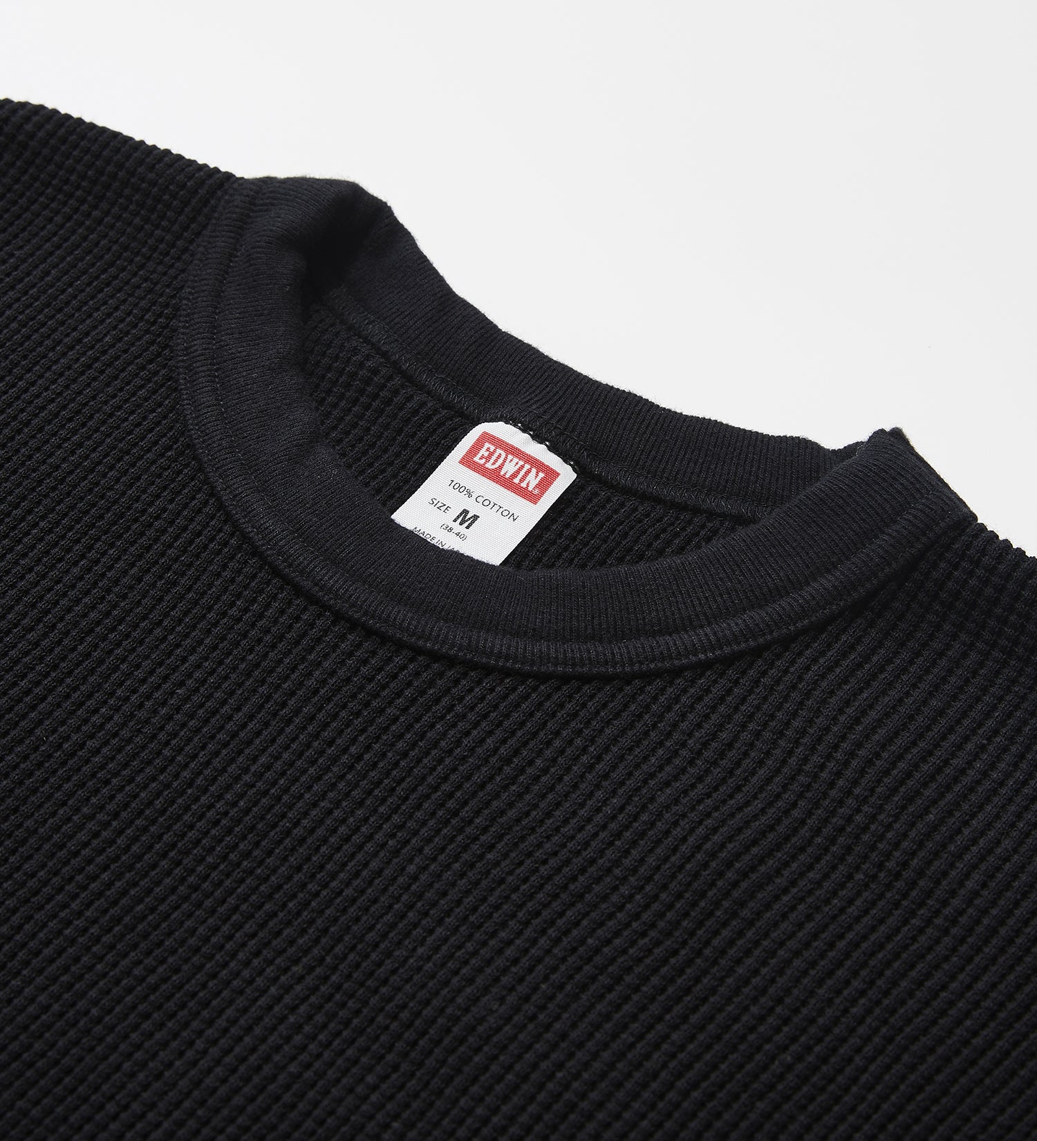 Thermal Tee Black – EDWIN CONCEPT SHOP
