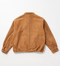 Load image into Gallery viewer, ZIP UP Leather JKT Beige
