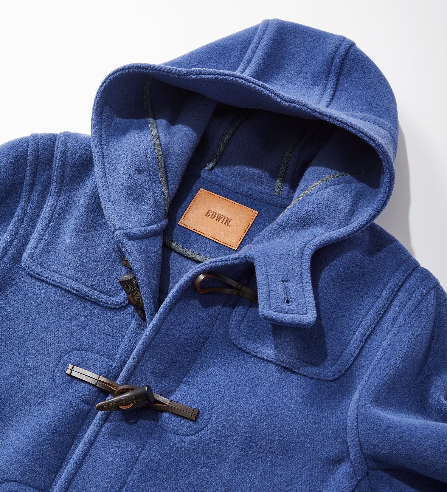 DUFFEL COAT Blue – EDWIN CONCEPT SHOP